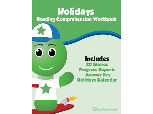 Holidays Reading Comprehension Workbook