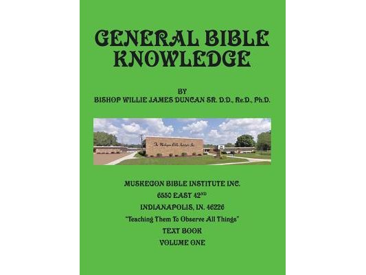 General Bible Knowledge: Systematic Theology