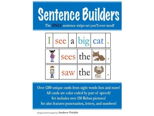Sentence Builders: The ONLY Sentence Strips Set You'll Ever Need!