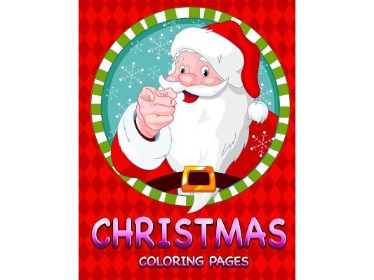 Christmas Coloring Pages: Jumbo Christmas Coloring Book