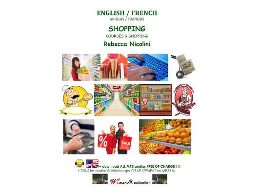 English / French: Shopping: Color version