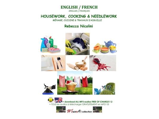 English / French: Housework, Cooking & Needlework: Color version