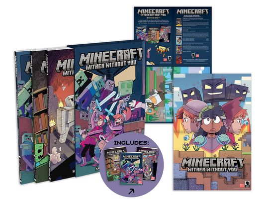 Minecraft: Wither Without You Boxed Set (Graphic Novels)