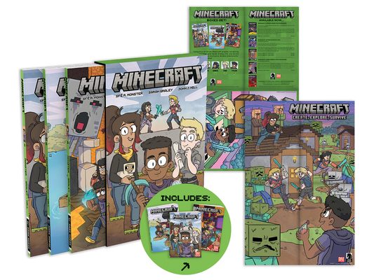 Minecraft Boxed Set (Graphic Novels)
