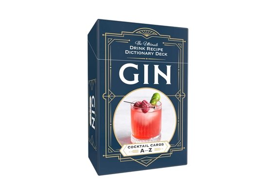 Gin Cocktail Cards A-Z: The Ultimate Drink Recipe Dictionary Deck