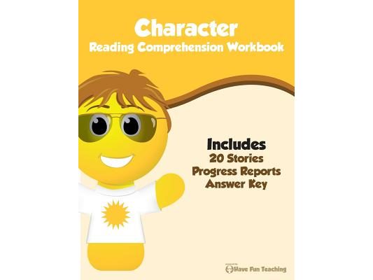 Character Reading Comprehension Workbook