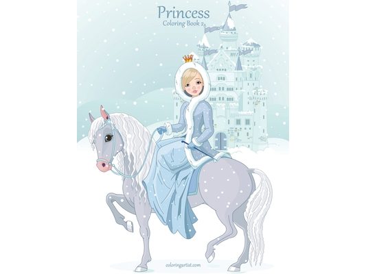 Princess Coloring Book 2