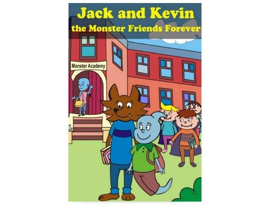 Jack and Kevin - the Monster Friends Forever with Cute Illustrations