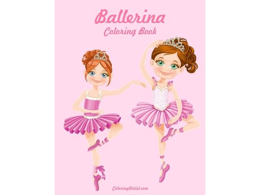 Ballerina Coloring Book