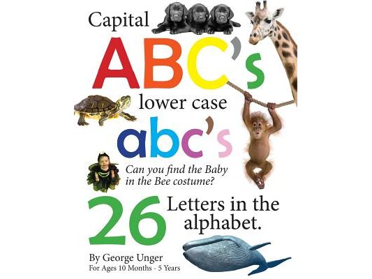 Capital ABC's lower case abc's 26 Letters in the alphabet