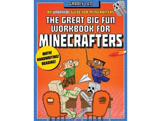 The Great Big Fun Workbook for Minecrafters: Grades 1 & 2: An Unofficial Workbook