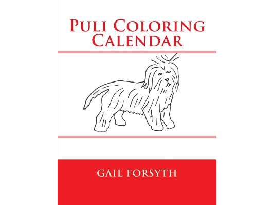 Puli Coloring Calendar