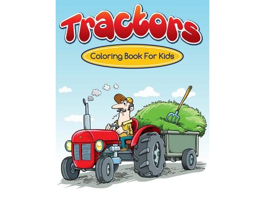 Tractors Coloring Books For Kids