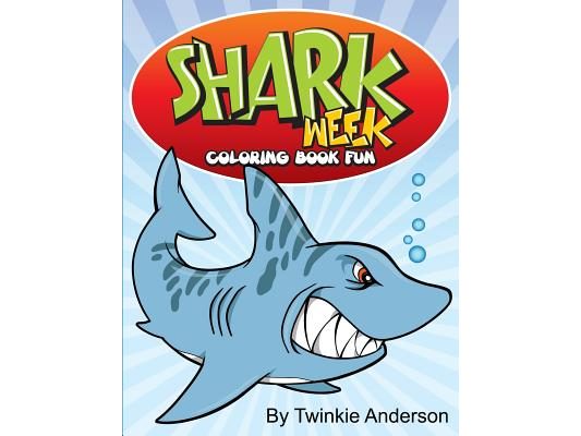 Shark Week Coloring Book Fun