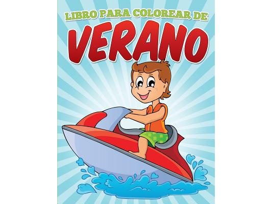 Libro para colorear de verano