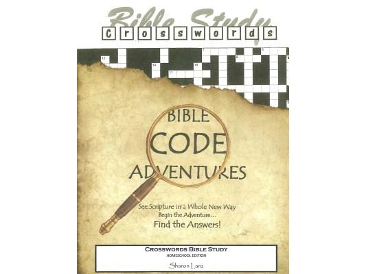 Crosswords Bible Study: Bible Code Adventures Homeschool Edition