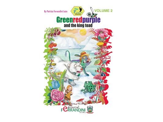 Greenredpurple and the king toad