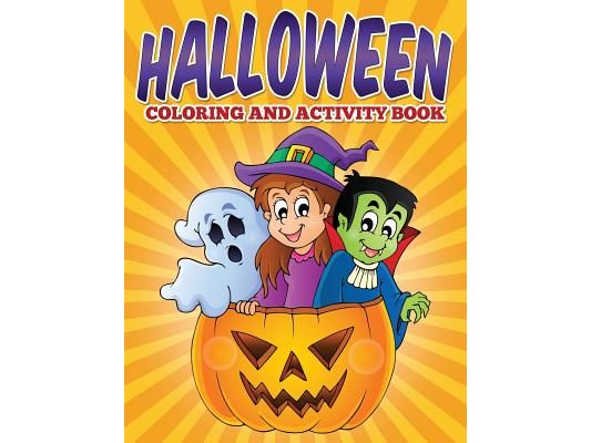 Halloween Coloring and Activity Book
