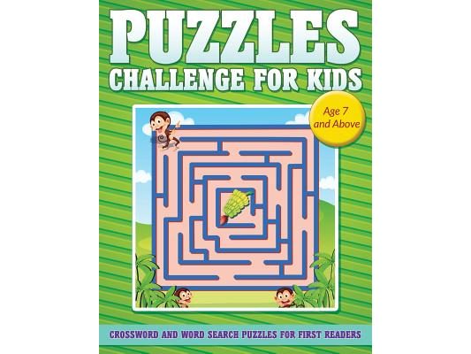 Puzzle Challenge for Kids: Crossword and Word Search Puzzles