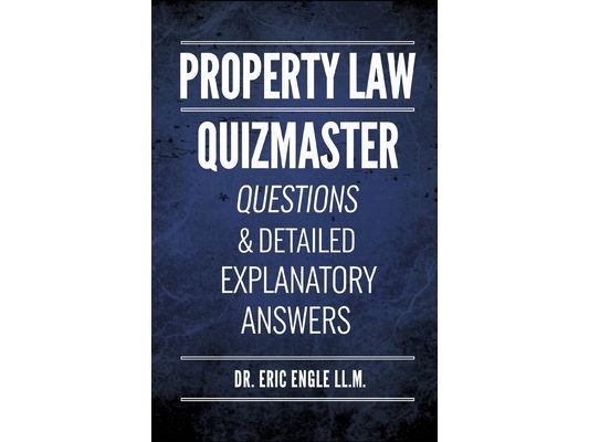Quizmaster: Point of Law: Property