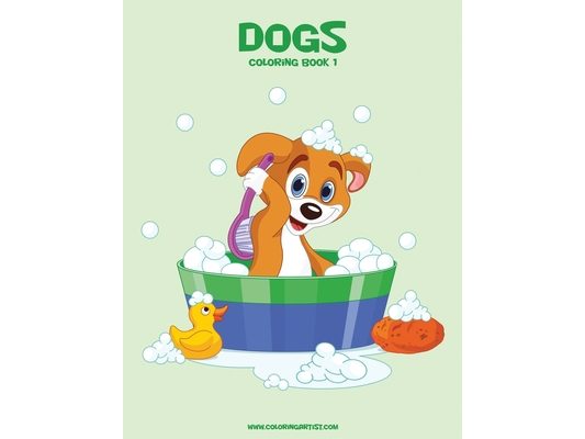Dogs Coloring Book 1