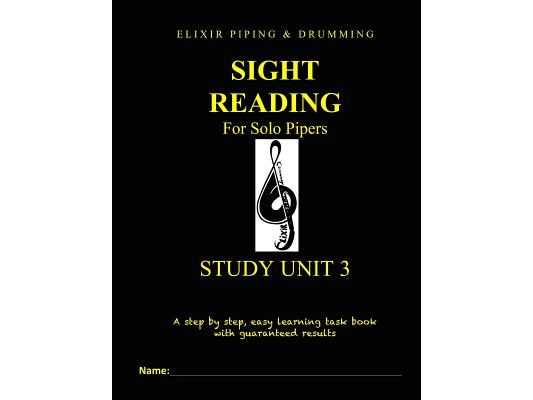Sight Reading Programme: Study Unit 3
