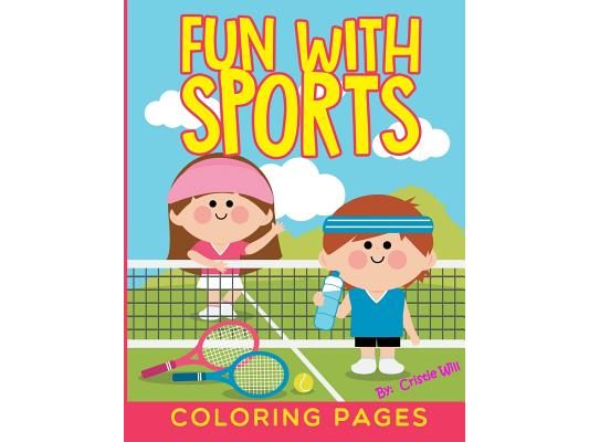 Fun with Sports: Coloring Pages