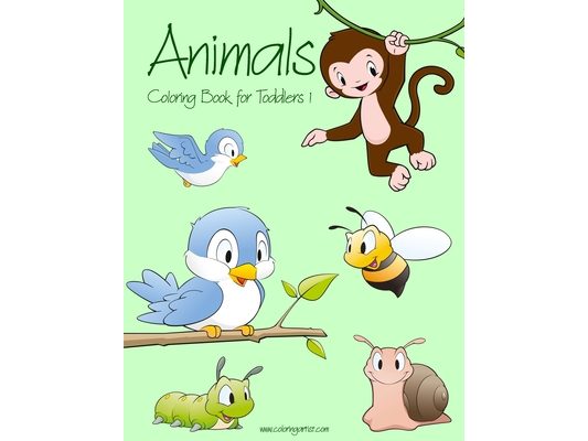 Animals Coloring Book for Toddlers 1