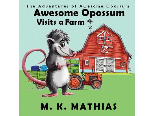 Awesome Opossum Visits a Farm