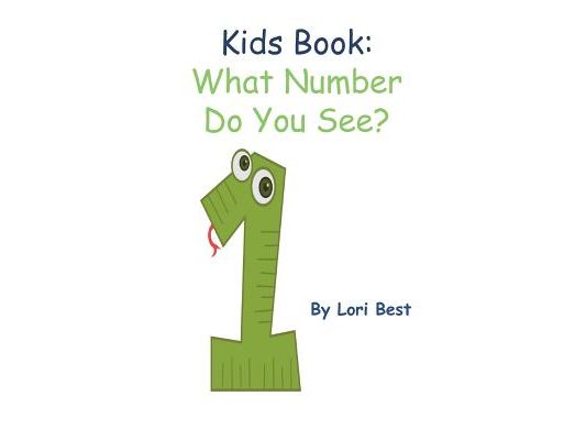 Kids Book: What Number Do You See?