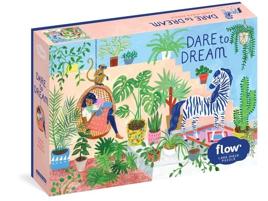 Dare to Dream 1,000-Piece Puzzle: (Flow) for Adults Families Picture Quote Mindfulness Game Gift Jigsaw 26 3/8" X 18 7/8"