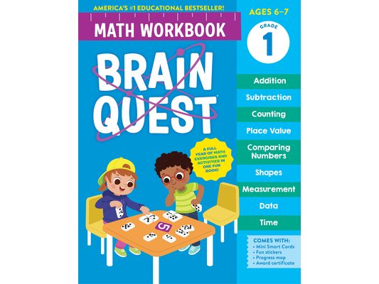 Brain Quest Math Workbook: 1st Grade