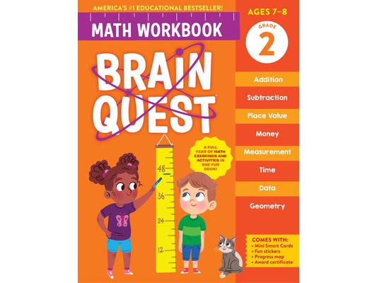 Brain Quest Math Workbook: 2nd Grade