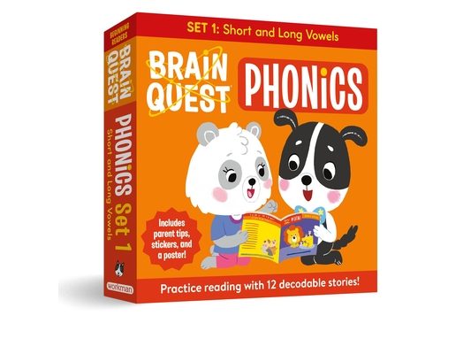 Brain Quest Phonics Readers: Set 1: 12 Decodable Readers: Short and Long Vowels