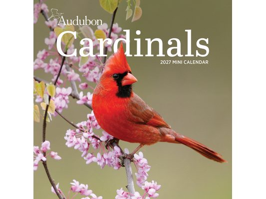 Audubon Cardinals Mini Wall Calendar 2027