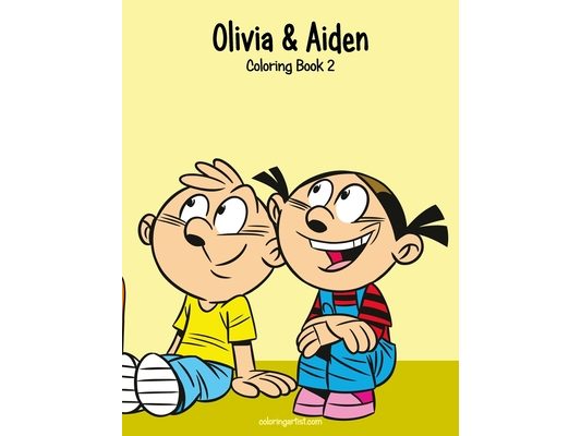 Olivia & Aiden Coloring Book 2