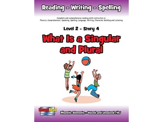 Level 2 Story 4-What is a Singular and Plural?: Everyone Needs One Special Friend