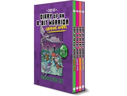 Diary of an 8-Bit Warrior Graphic Novel Emerald Box Set