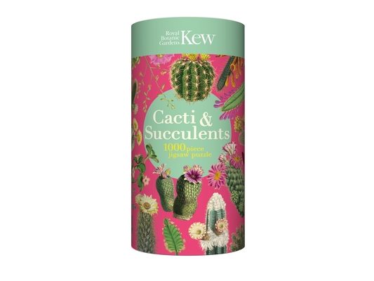 Kew Jigsaw Puzzle: Succulents & Cacti