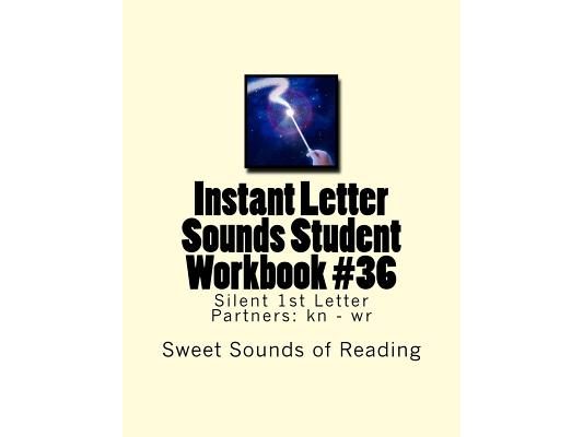 Instant Letter Sounds Student Workbook #36: Silent 1st Letter Partners: kn - wr