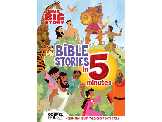 One Big Story Bible Stories in 5 Minutes, Padded Hardcover: Connecting Christ Throughout God's Story