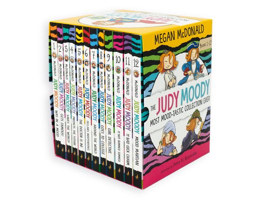 The Judy Moody Most Mood-Tastic Collection Ever: Books 1-12 (Box Set of Twelve Illustrated Chapter Books for Young Readers Spanning Every Mood: Perfec