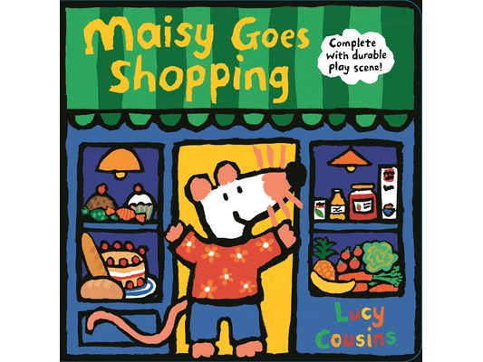 Maisy Goes Shopping: Complete with Durable Play Scene: A Fold-Out and Play Book (an Interactive Maisy the Mouse Play Scene - For Toddlers, Preschooler