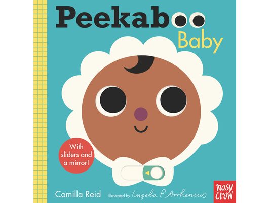 Peekaboo: Baby: (An Interactive Board Book for Babies & Toddlers with Mirror & Sliders. Cute Artwork Includes a Duck, Lamb, Stroller, & More. Perfect