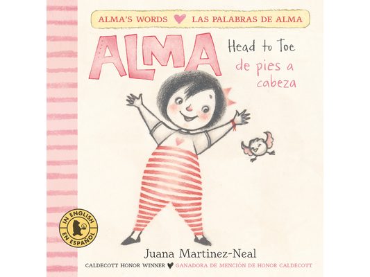 Alma, Head to Toe/Alma, de Pies a Cabeza: (Interactive Bilingual Board Book for Kids Ages 2-5 Teaching Body Parts in English & Spanish)