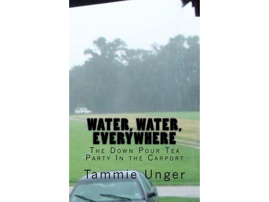 Water, Water, Everywhere: The Down Pour Tea Party In the Carport