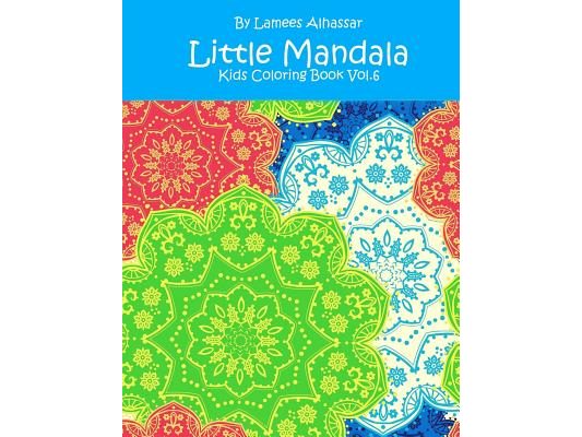 Little Mandala: Kids Coloring Book Vol. 6