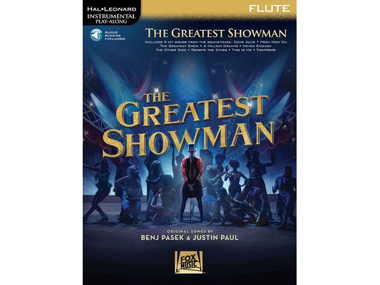 The Greatest Showman - Instrumental Play-Along Series for Flute (Book/Online Audio) [With Access Code]