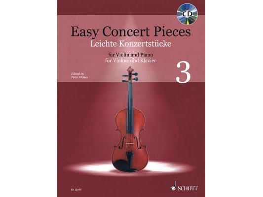 Easy Concert Pieces - Volume 3: 16 Famous Pieces from 4 Centuries Violin and Piano
