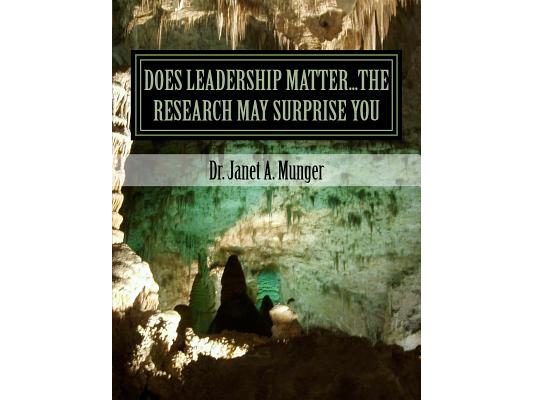 DOES LEADERSHIP MATTER...The Research May Surprise You